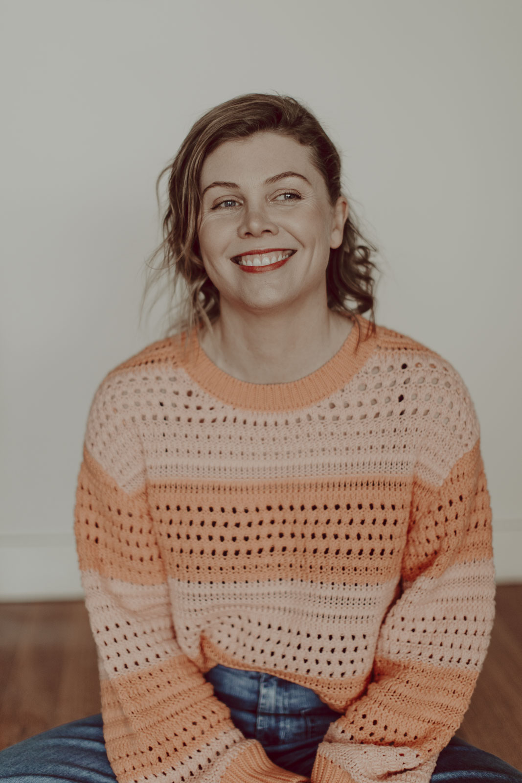 Amanda smiling